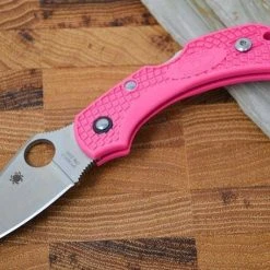 Spyderco Dragonfly 2 Pink Heals Lightweight Knife Pink (2.3" Satin) 9 Spyderco Dragonfly 2 Pink Heals Lightweight Knife Pink (2.3