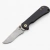 TOOR KNIVES Toor Chasm Folding Knife 3" CPM-154 Stonewashed, Black Titanium Handles - FL154R