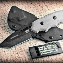 TOPS KNIVES All Knife Brands TOPS C.A.T. 203 Knife - Tanto Point 11 TOPS KNIVES All Knife Brands TOPS C.A.T. 203 Knife - Tanto Point