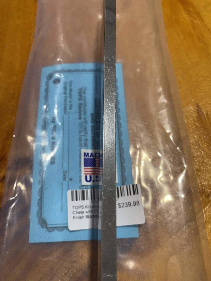 TOPS Knives El Chete With Camo Finish Blade 9 TOPS Knives El Chete With Camo Finish Blade