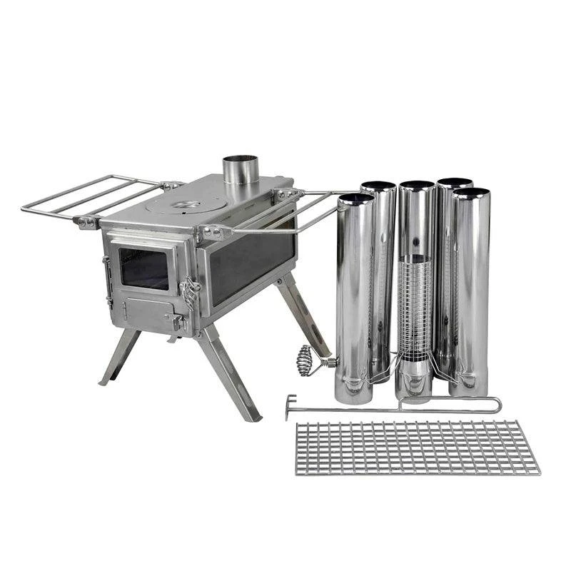 Winnerwell Nomad View Small Portable Stove 450 Cubic Inch Firebox Outdoor Stoves 4 Winnerwell Nomad View Small Portable Stove 450 Cubic Inch Firebox Outdoor Stoves