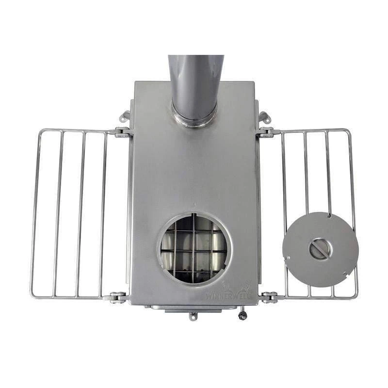 Winnerwell Woodlander Double-View Large Stove (Firebox 1500 Ci) Outdoor Stoves 6 Winnerwell Woodlander Double-View Large Stove (Firebox 1500 Ci) Outdoor Stoves