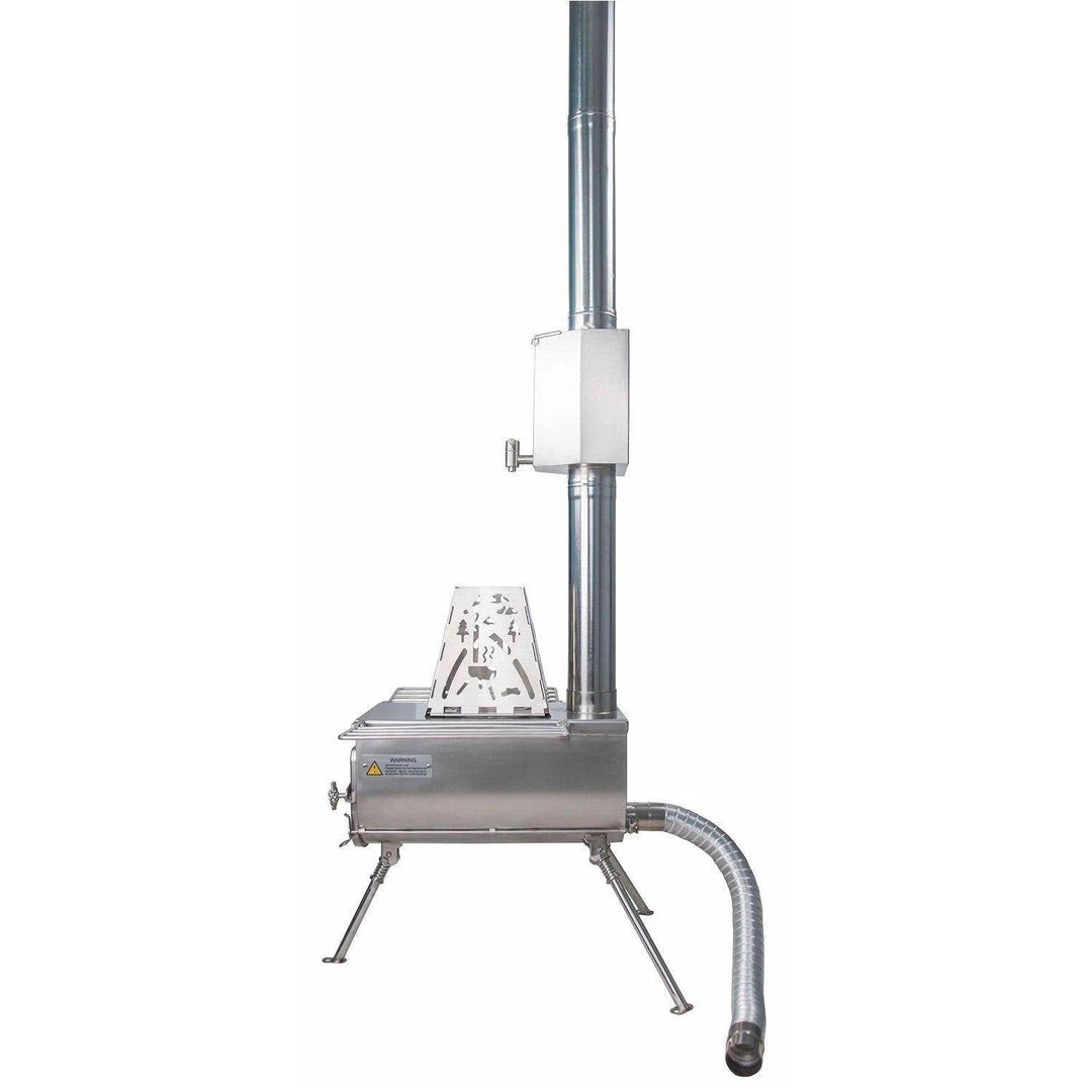 Outdoor Stoves Winnerwell WoodlanderPlus External Air Stove (Large) 7 Outdoor Stoves Winnerwell WoodlanderPlus External Air Stove (Large)