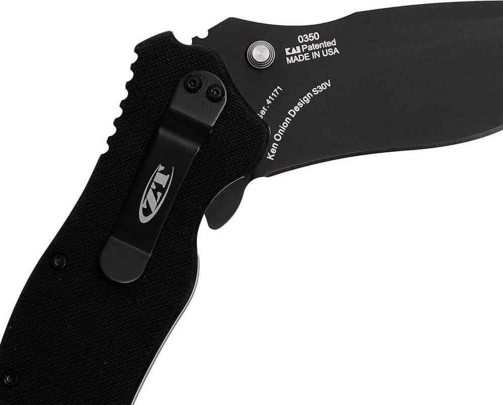 Zero Tolerance 0350 LinerLock A/O Blackwash Knife (USA) 4 Zero Tolerance 0350 LinerLock A/O Blackwash Knife (USA)