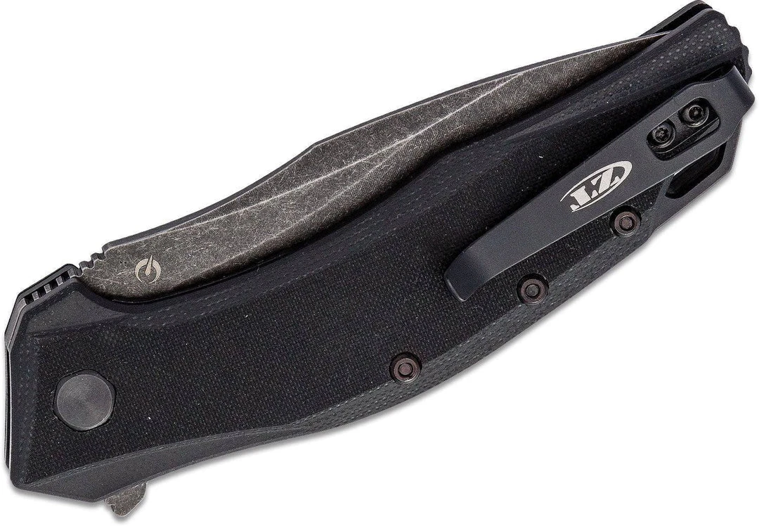 Zero Tolerance 0357BW Flipper Knife 3.25" BlackWashed 5 Zero Tolerance 0357BW Flipper Knife 3.25" BlackWashed