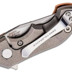 ZERO TOLERANCE ZT 0022CU Copper Titanium Framelock Knife CPM-20CV (Limited Edition)